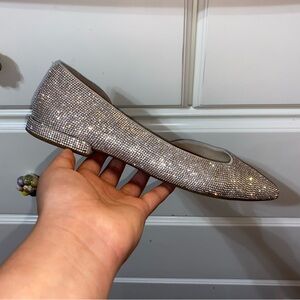 Sparkly Rhinestone Flats✨